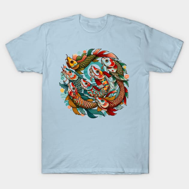 Koinobori T-Shirt by titansshirt